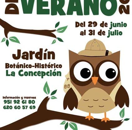 Campamento de verano del Jardín Botánico La Concepción