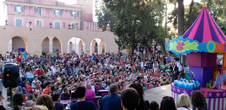 Amplia actividad infantil en el Festival de las Tres Culturas de Frigiliana