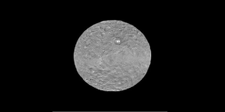Fotografía de Ceres de la NASA