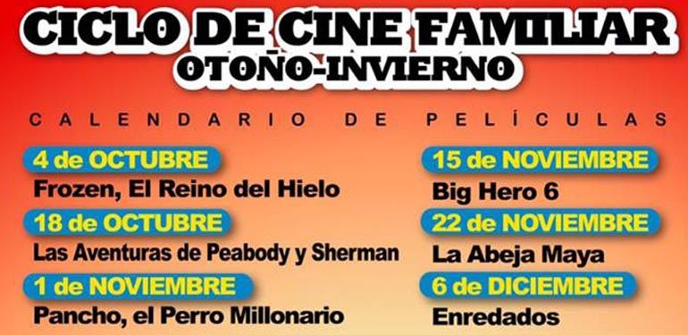 Desde el 4 de octubre, Ciclo de Cine Infantil en Carrefour Rincón de la Victoria