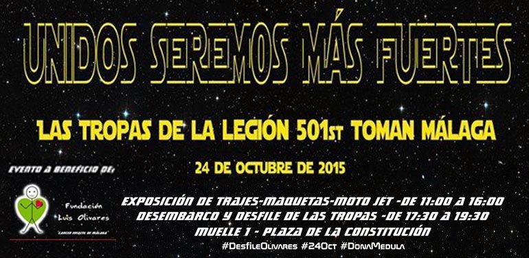 Plan solidario y diversión para toda la familia: II desfile Star Wars a beneficio de la Fundación Luis Olivares