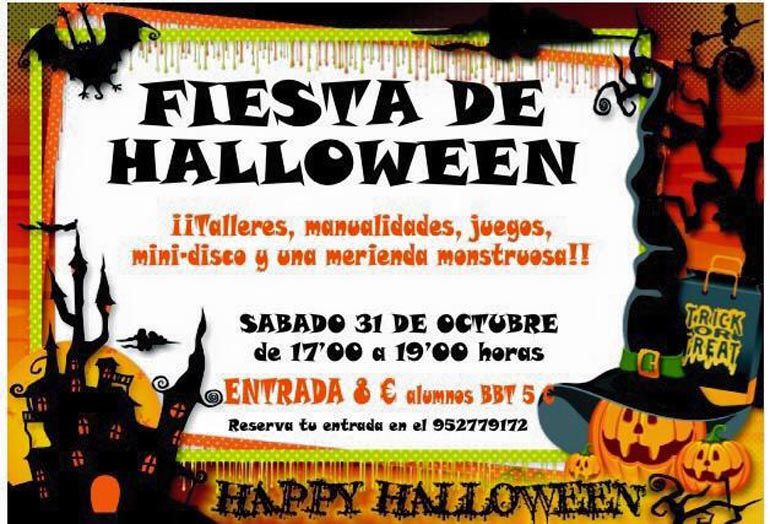 Fiesta de Halloween para niños en el Black box de Marbella