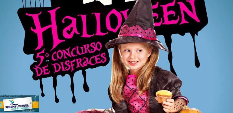 Concurso de disfraces de Halloween con categoría infantil, sábado 31 de octubre en el Centro Comercial Rincón de La Victoria