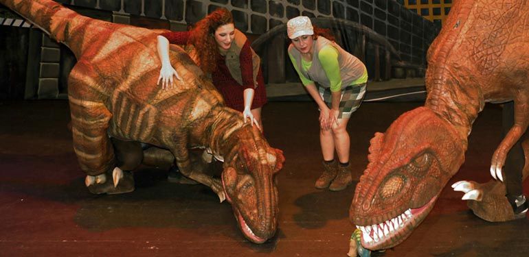 Dinosaurios en el Teatro del Carmen en Vélez Málaga este sábado 10 de octubre