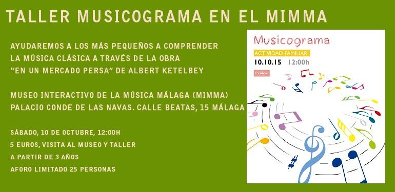 Taller de comprensión musical para niños en el MIMMA el sábado 10 de octubre