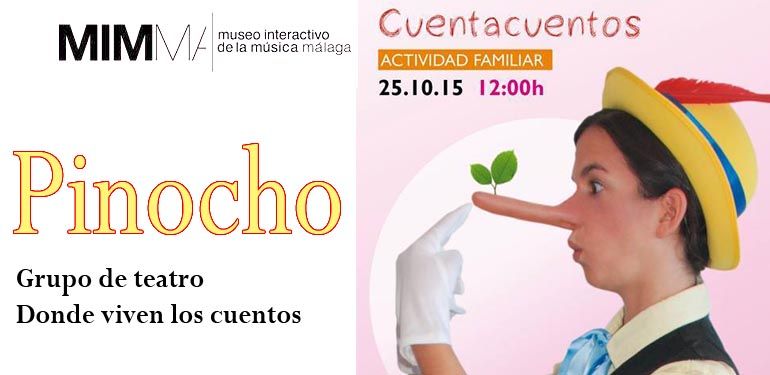 Plan para niños de todas las edades: cuentacuentos ‘Pinocho' en el MIMMA el 25 de octubre