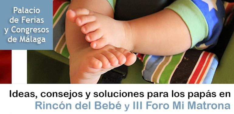 Programa de actividades  de El Rincón del Bebé, del 10 al 12 de octubre