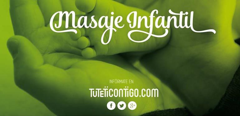 Comienza el día 7 de noviembre un Curso de Masaje Infantil para Familias en Tuteticontigo