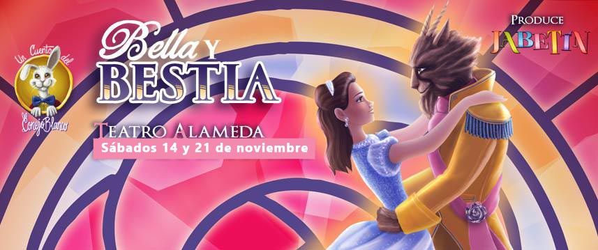 Teatro Alameda repone ‘Bella y Bestia’ de Jabetín Teatro el próximo sábado 14