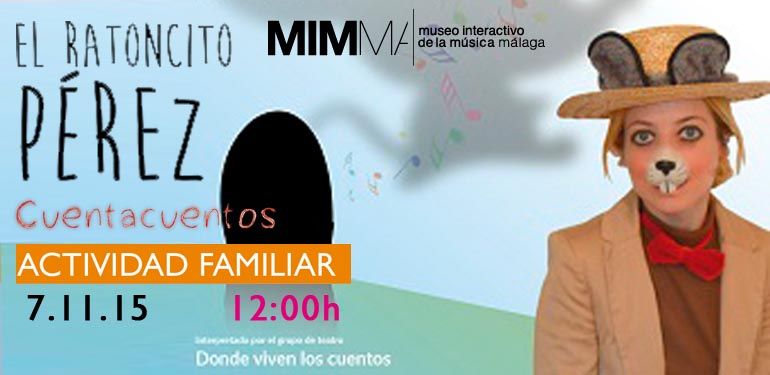 Plan matinal de sábado para niños y adultos: cuentacuentos 'El Ratoncito Pérez' en el MIMMA el 7 de noviembre