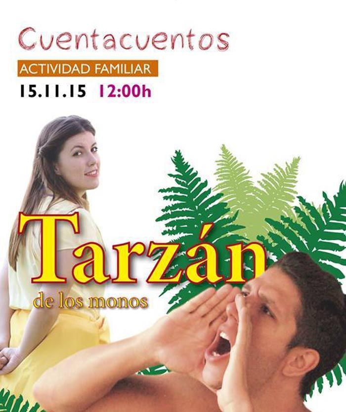 Cuentacuentos de Tarzán para niños desde los 2 años en el MIMMA este domingo 15