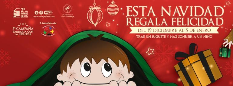 Planes para niños en Navidad en el Málaga Plaza