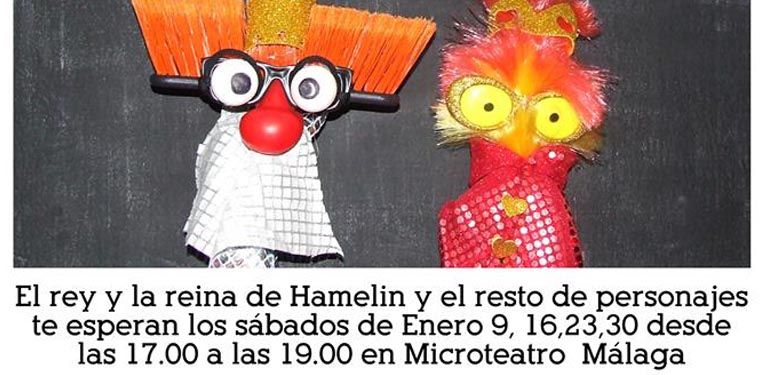 El flautista de Hamelin en Microteatro Málaga