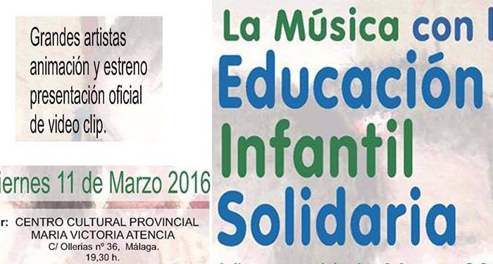 IV Festival La Música con la Educación Infantil Solidaria en Málaga