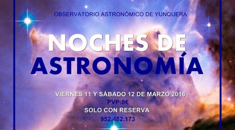 Noches de astronomía en Yunquera