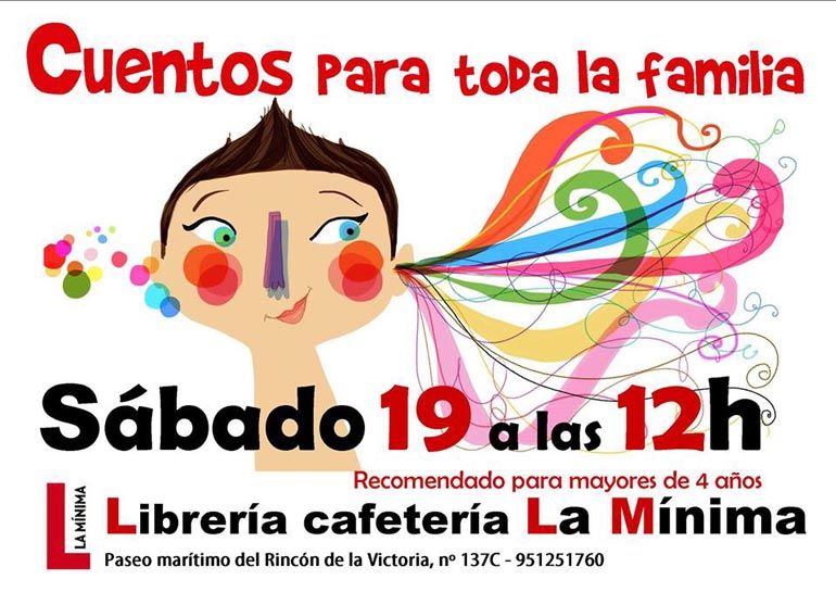 Cuentacuentos gratis para toda la familia en Rincón de la Victoria
