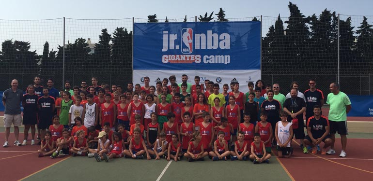 JR NBA Gigantes Camp baloncesto niños Estepona galeria 03