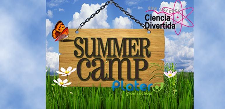 Campamento de verano de Ciencia Divertida en el colegio Platero de Málaga