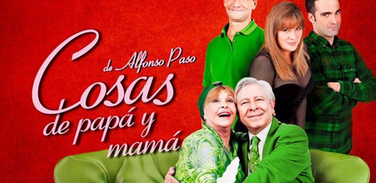 La Diversiva sortea 5 invitaciones para la comedia "Cosas de papá y mamá" en Benalmádena Suena