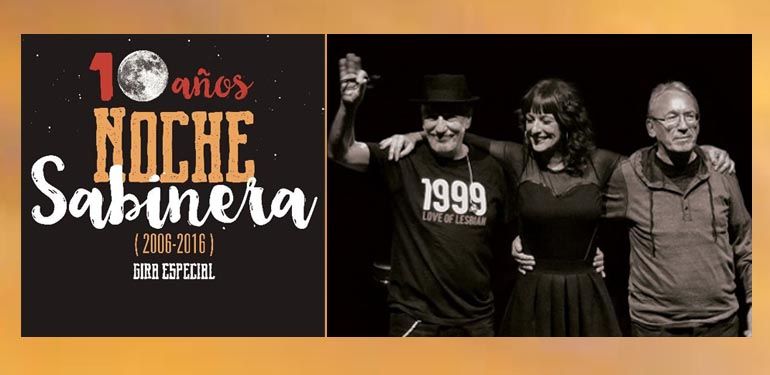 La Diversiva sortea cinco entradas individuales para La Noche Sabinera, primer concierto del festival Benalmádena Suena