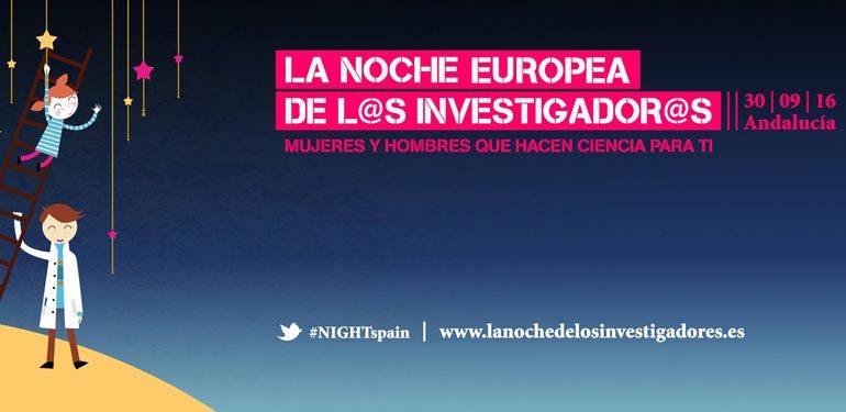 Actividades para niños en La Noche Europea de los Investigadores de Málaga