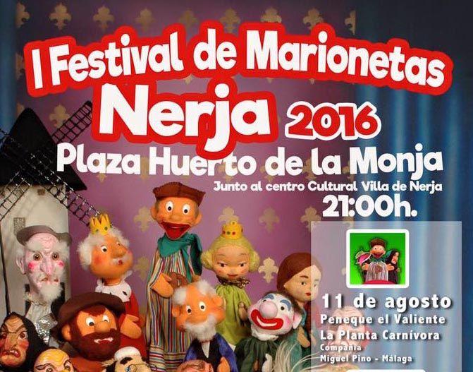 Festival de marionetas en Nerja