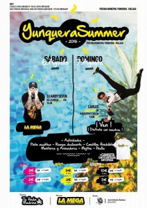 Yunquera Summer 2016 cartel