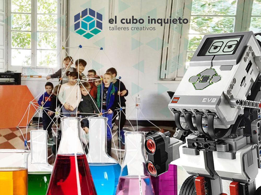 Cursos de robótica, ciencia y arquitectura para niños y jóvenes en El Cubo Inquieto (Málaga)