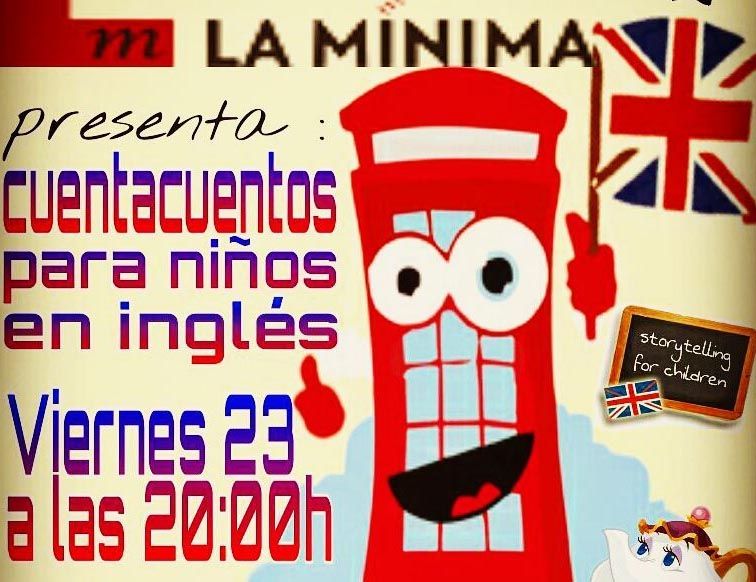 Cuentacuentos para niños en inglés en La Mínima