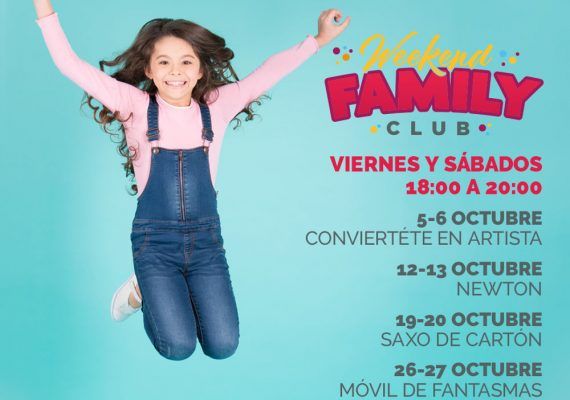 Talleres infantiles gratuitos en Larios Centro Málaga en octubre