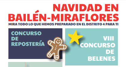 Actividades para toda la familia en Navidad en Bailén- Miraflores