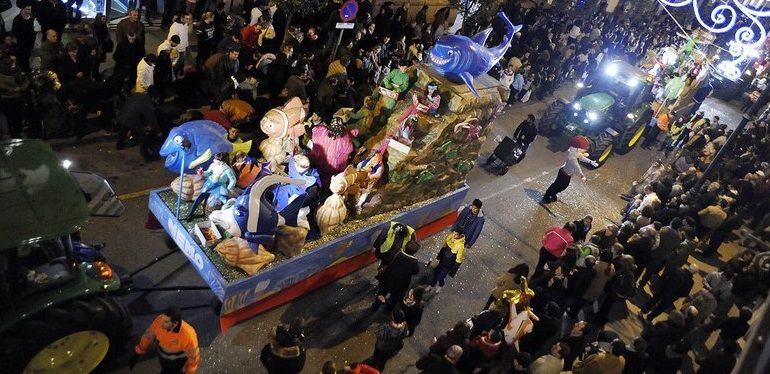 Cabalgata de Reyes Magos en Antequera 2019