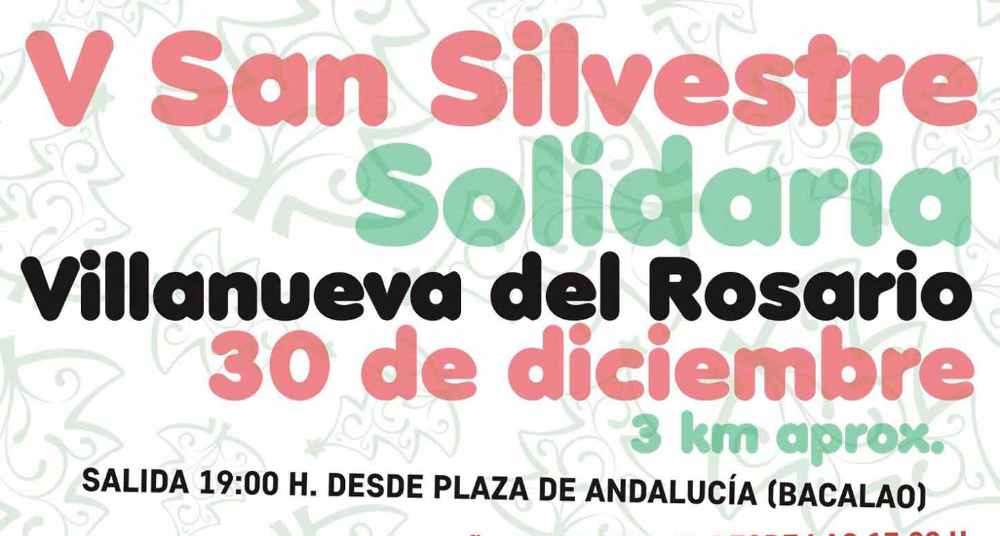 V San Silvestre Solidario en Villanueva del Rosario