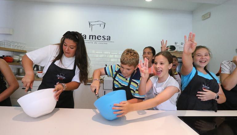 Campamento de cocina en Semana Blanca en la Mesa Málaga