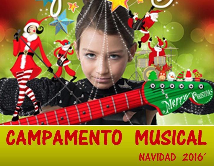 Campamento musical de Navidad en Torremolinos con Pam Music