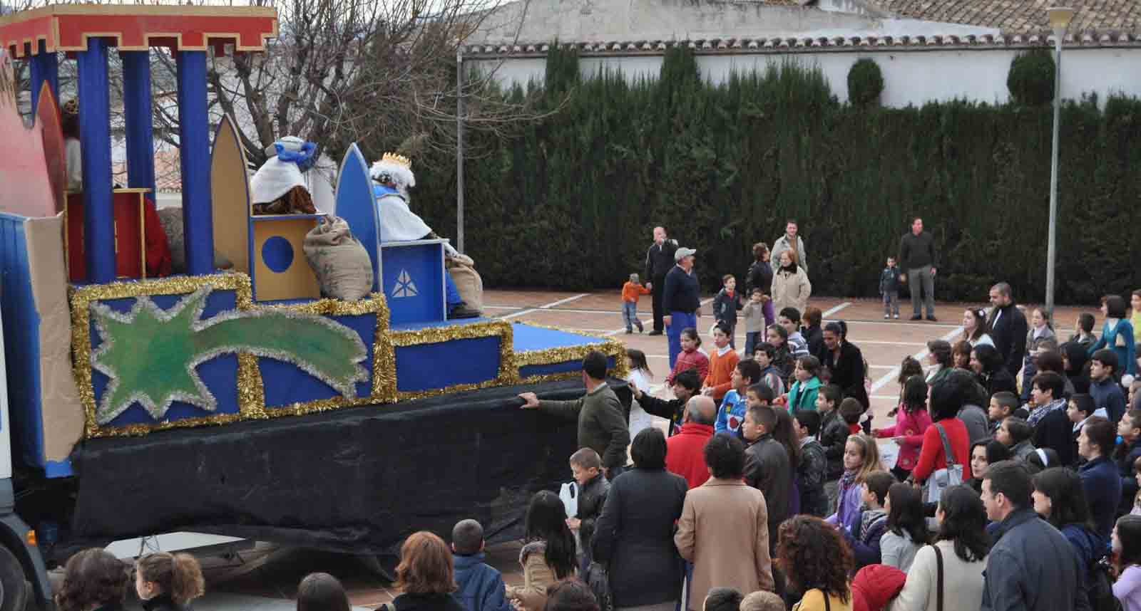 Cabalgata de Reyes Magos en Villanueva del Rosario 2017
