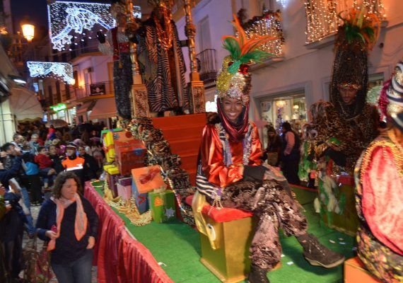 Cabalgata de Reyes Magos en Nerja 2017