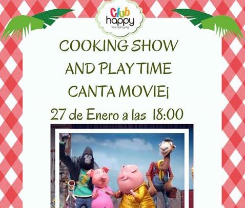 Cooking Show para niños el sábado en el Club Happy de El Corte Inglés Málaga
