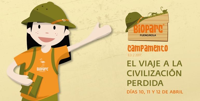 Campamento de aventura para niños en la Semana Santa de Bioparc Fuengirola