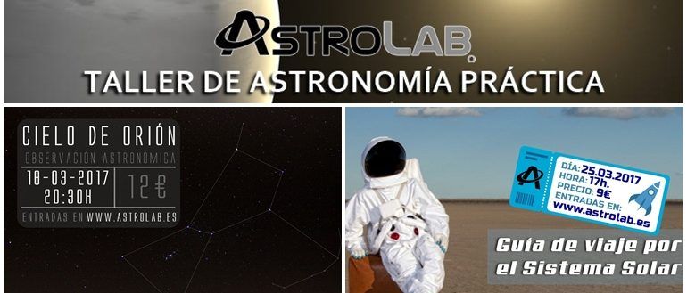 Fines de semana astronómicos para niños en marzo con AstroLab