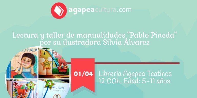 Agenda de abril de actividades para niños en Agapea Málaga