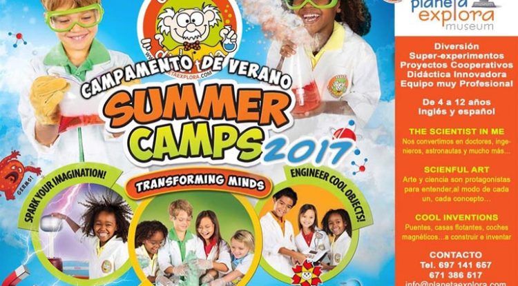 Campamento de verano Ciencia Divertida