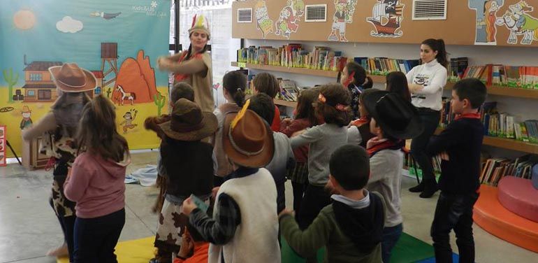 Cuentacuentos gratis en inglés en las bibliotecas de Málaga con Kids&Us