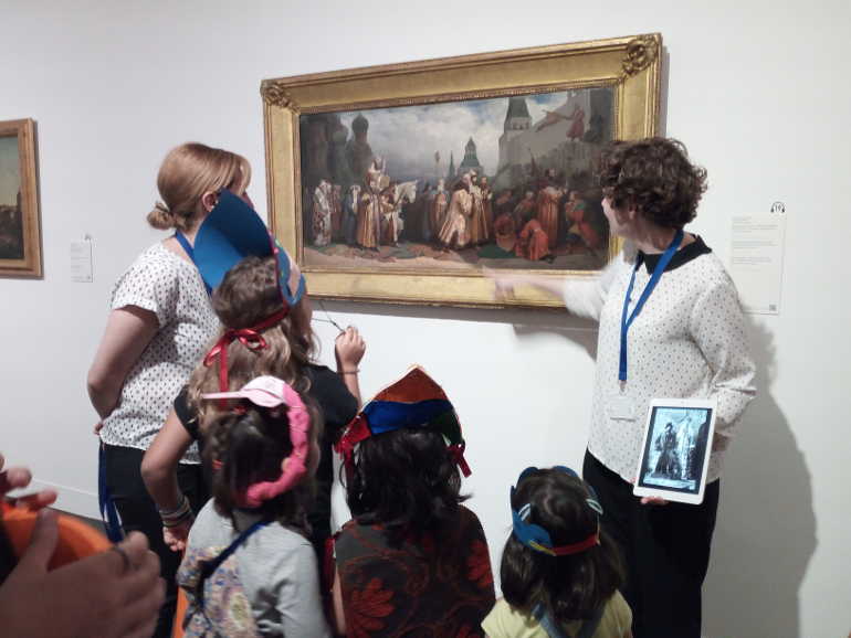Cómo visitar un museo con niños