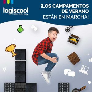 Campamento de verano virtual de programación para niños con Logiscool