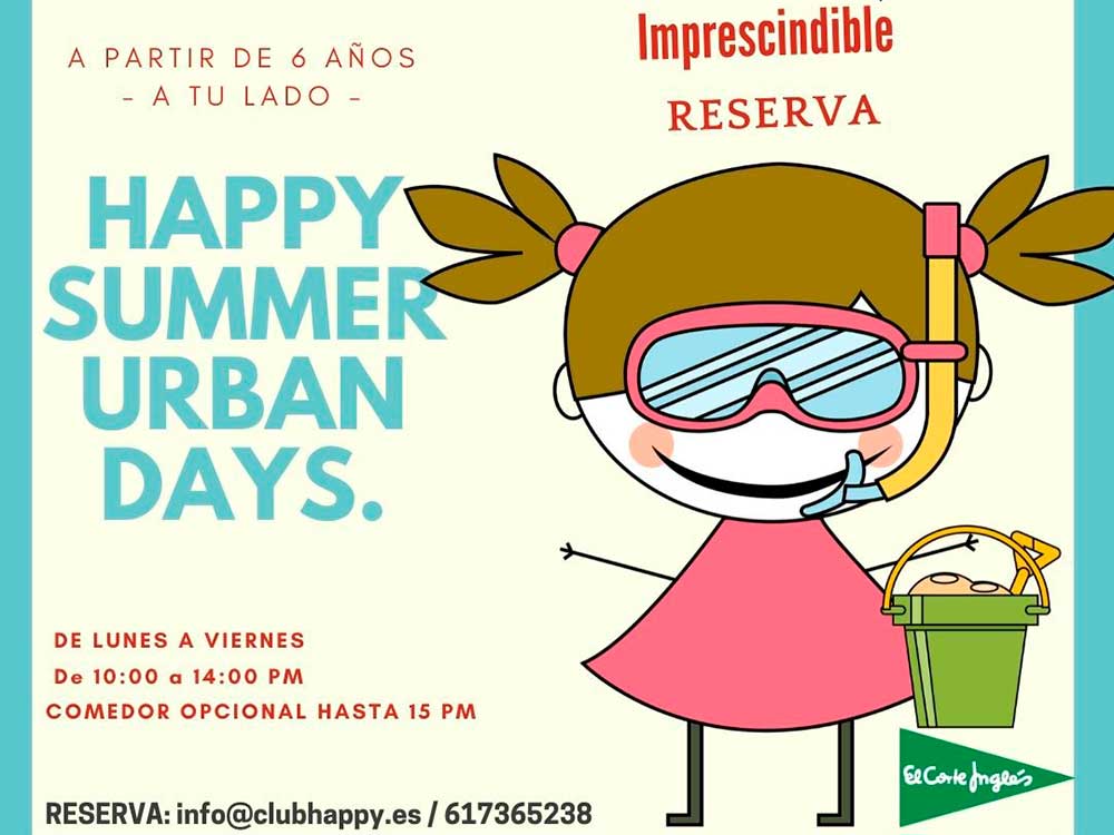 Campamento de verano para niños con Club Happy Málaga: Summer Urban Days