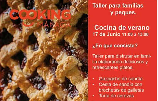 Cooking Málaga celebra la llegada del verano con un taller de cocina para niños