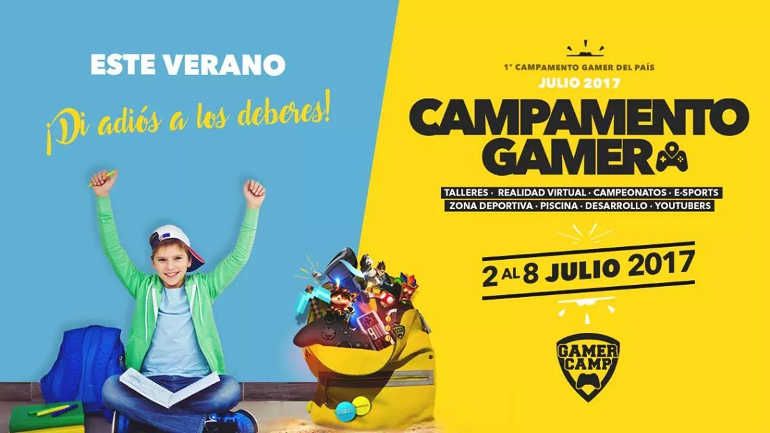 Apúntate a GamerCamp: el primer campamento de videojuegos para niños en Málaga