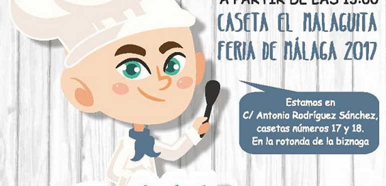 Concurso de cocina gratis para niños en la Feria de Málaga