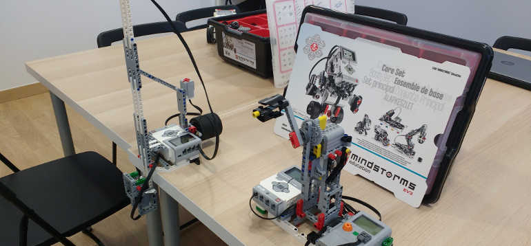 Talleres gratuitos de robótica educativa en inglés este sábado en Edukative Málaga